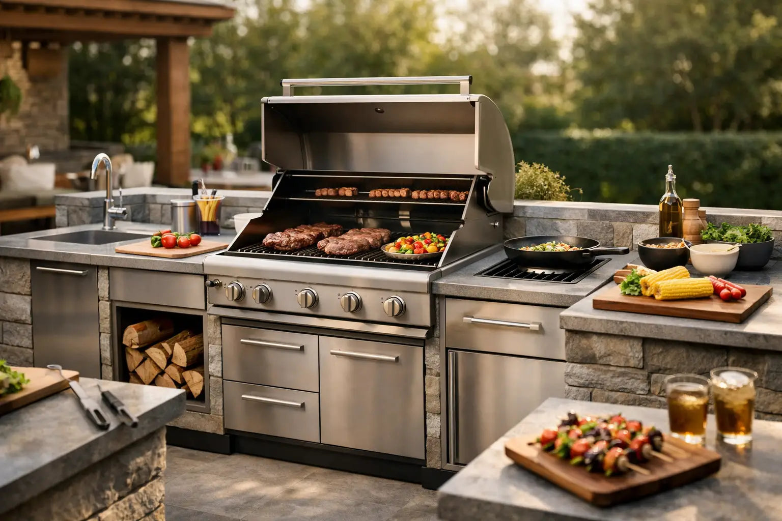 How to Design a Modular BBQ Station That Lasts