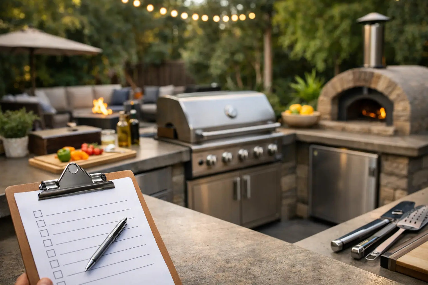 Outdoor Kitchen Checklist for Homeowners