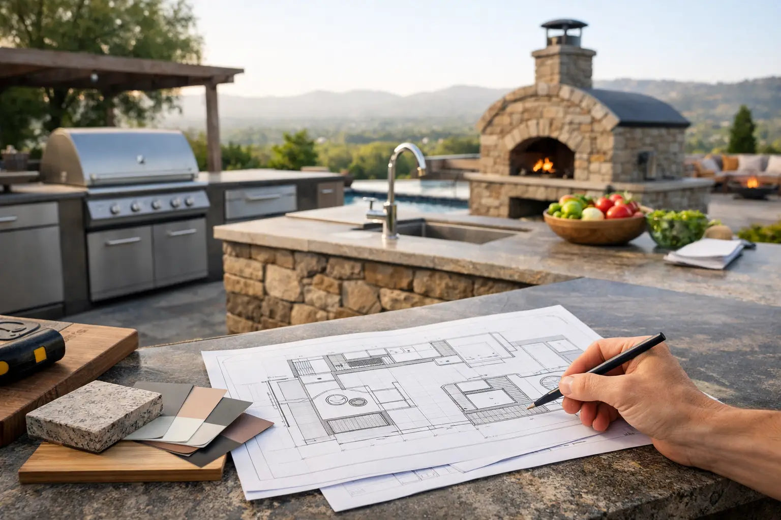How to Customize Outdoor Kitchen Layouts