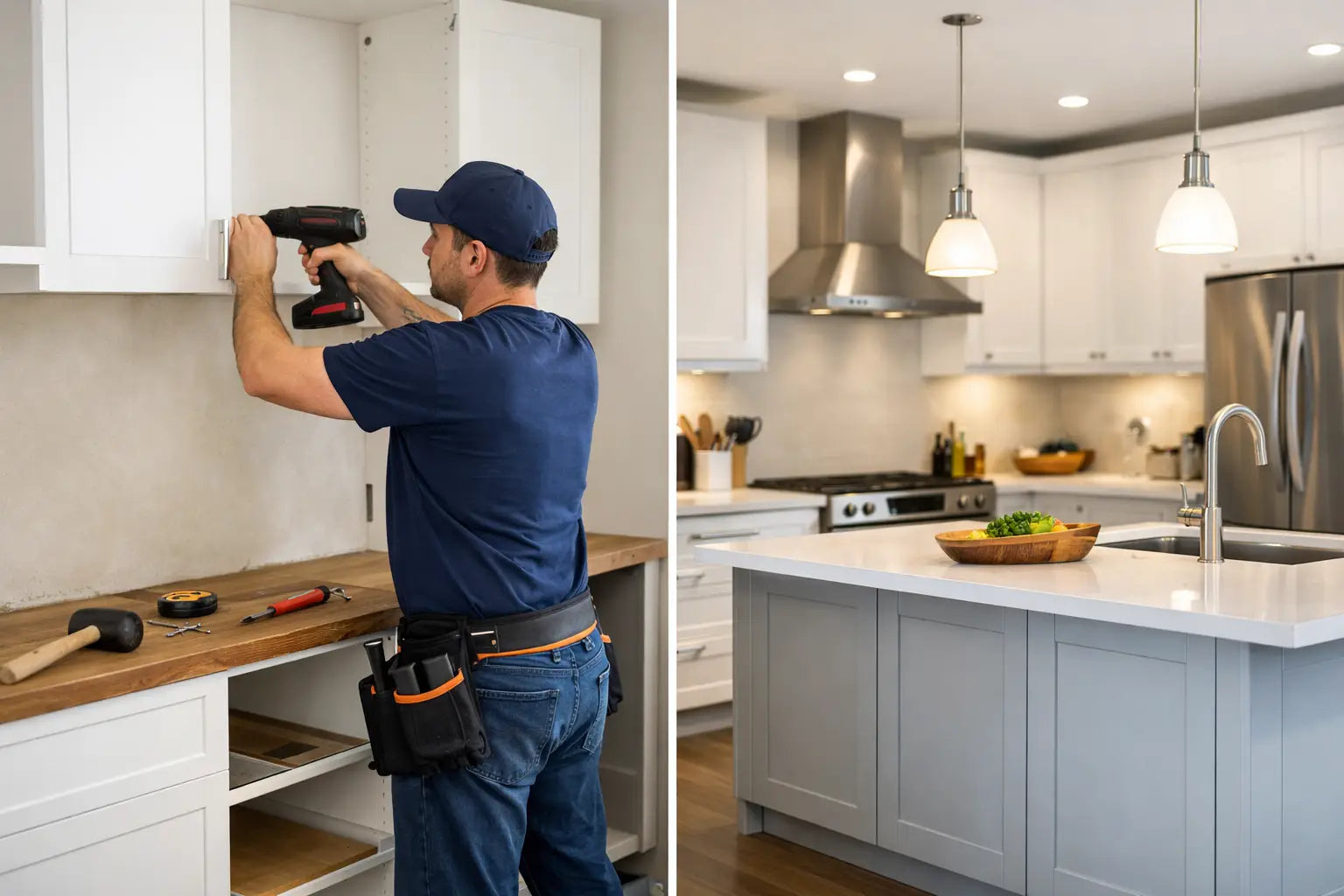 Dealer Installed vs Factory Assembled Kitchens