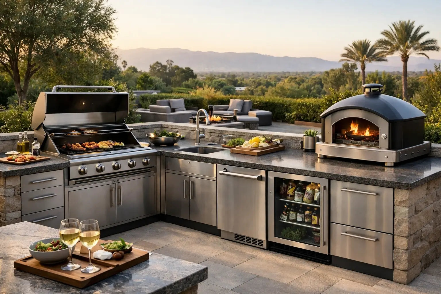 Luxury Outdoor Kitchen Systems That Last