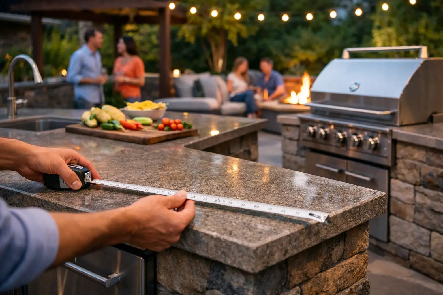 How to Size Outdoor Kitchen Correctly for Entertaining