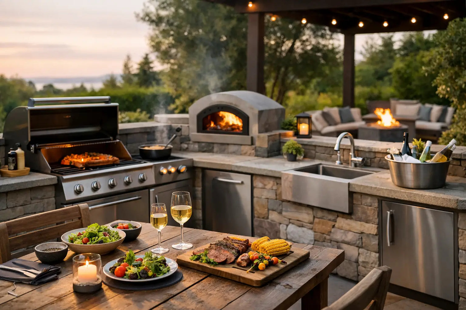 How to Design Outdoor Cooking Space Right