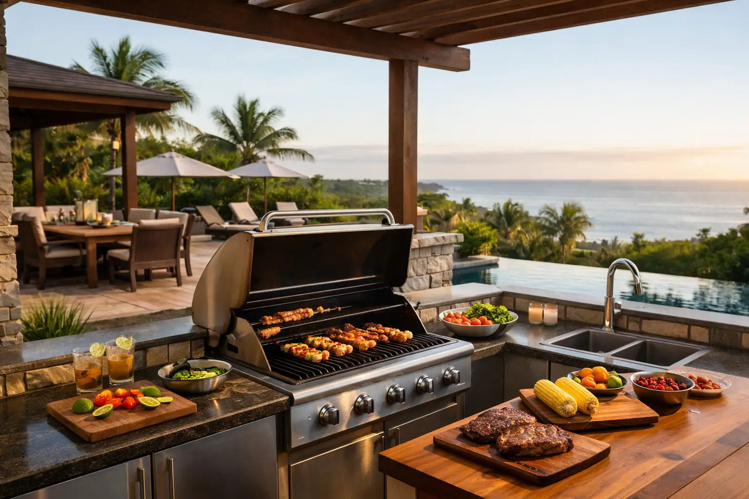 Outdoor Kitchen for Vacation Rental ROI