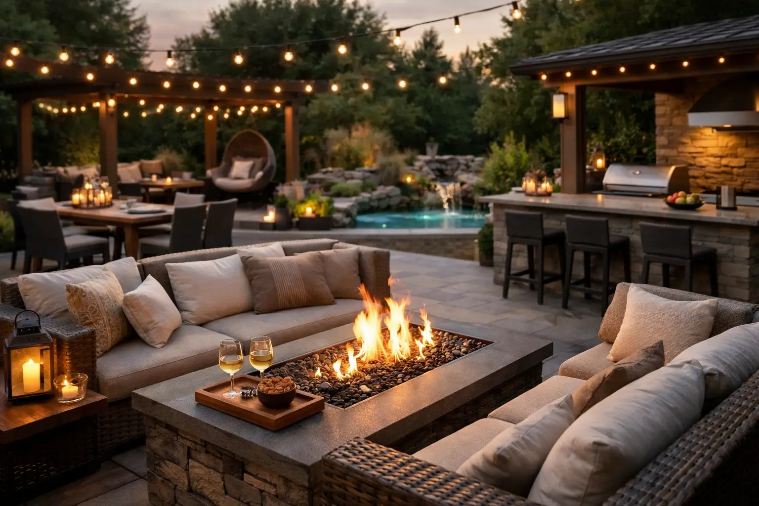 How to Upgrade Backyard Entertaining Zone