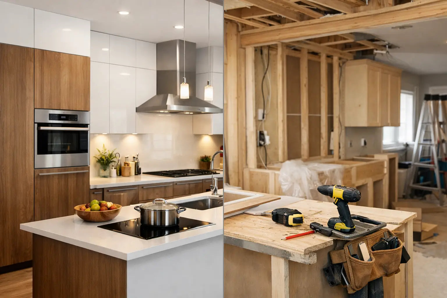 Modular Kitchens Versus Contractor Builds