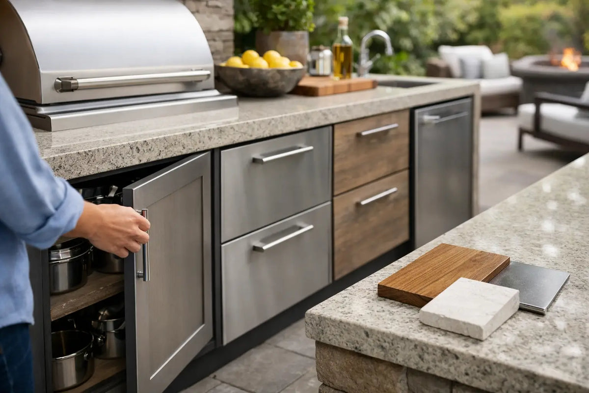 How to Choose Patio Cabinetry That Lasts