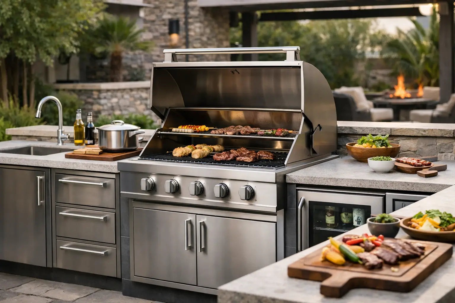 Built In Grill Outdoor Kitchen Module Guide