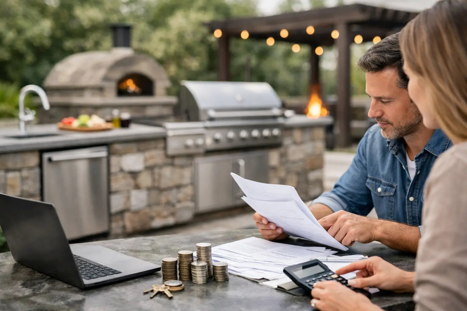 Outdoor Kitchen Financing Options That Fit