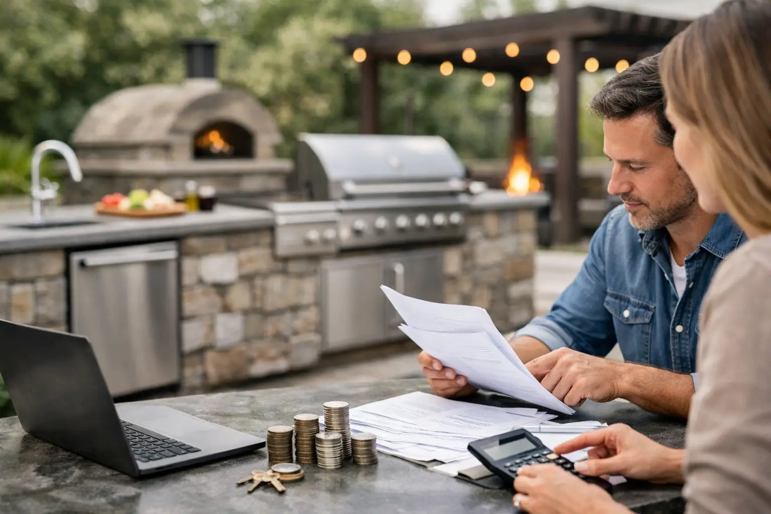 Outdoor Kitchen Financing Options That Fit