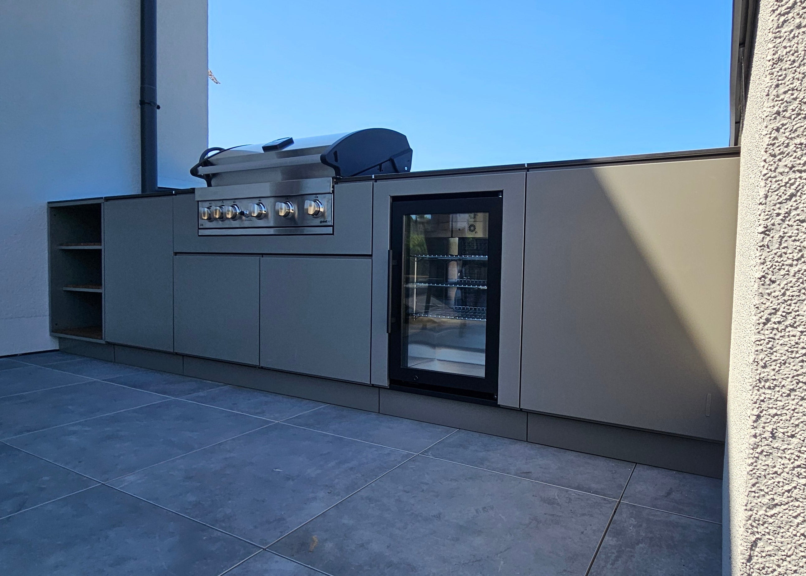outdoor kitchen real project smartboxy