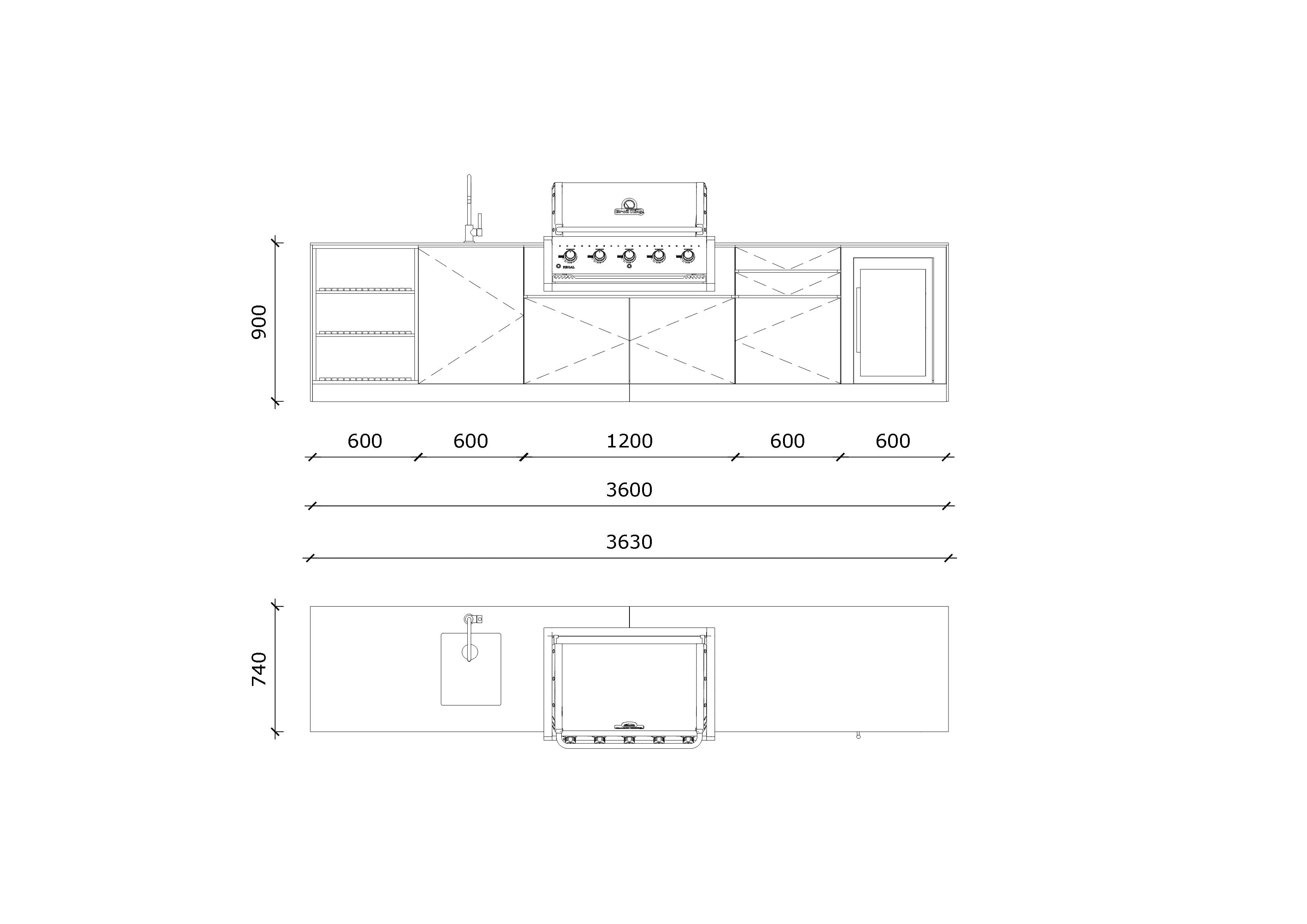 KitchenBOXY SET 2 PREMIUM : WOOD 360