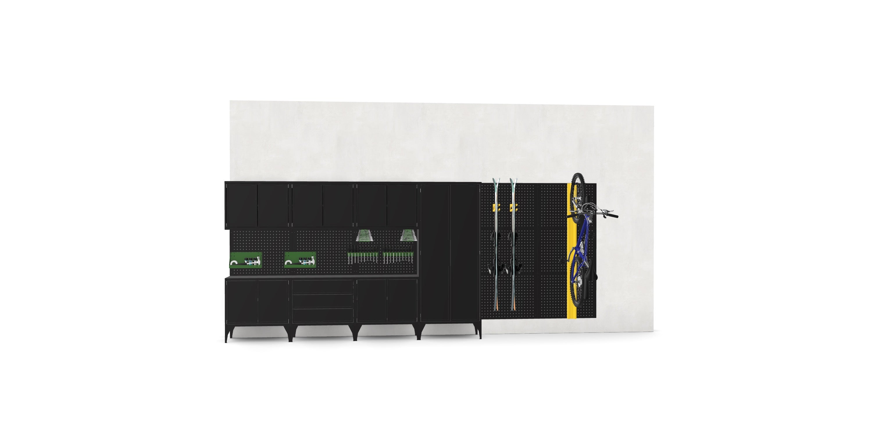 GarageBOXY Set 02 - Garage storage furniture