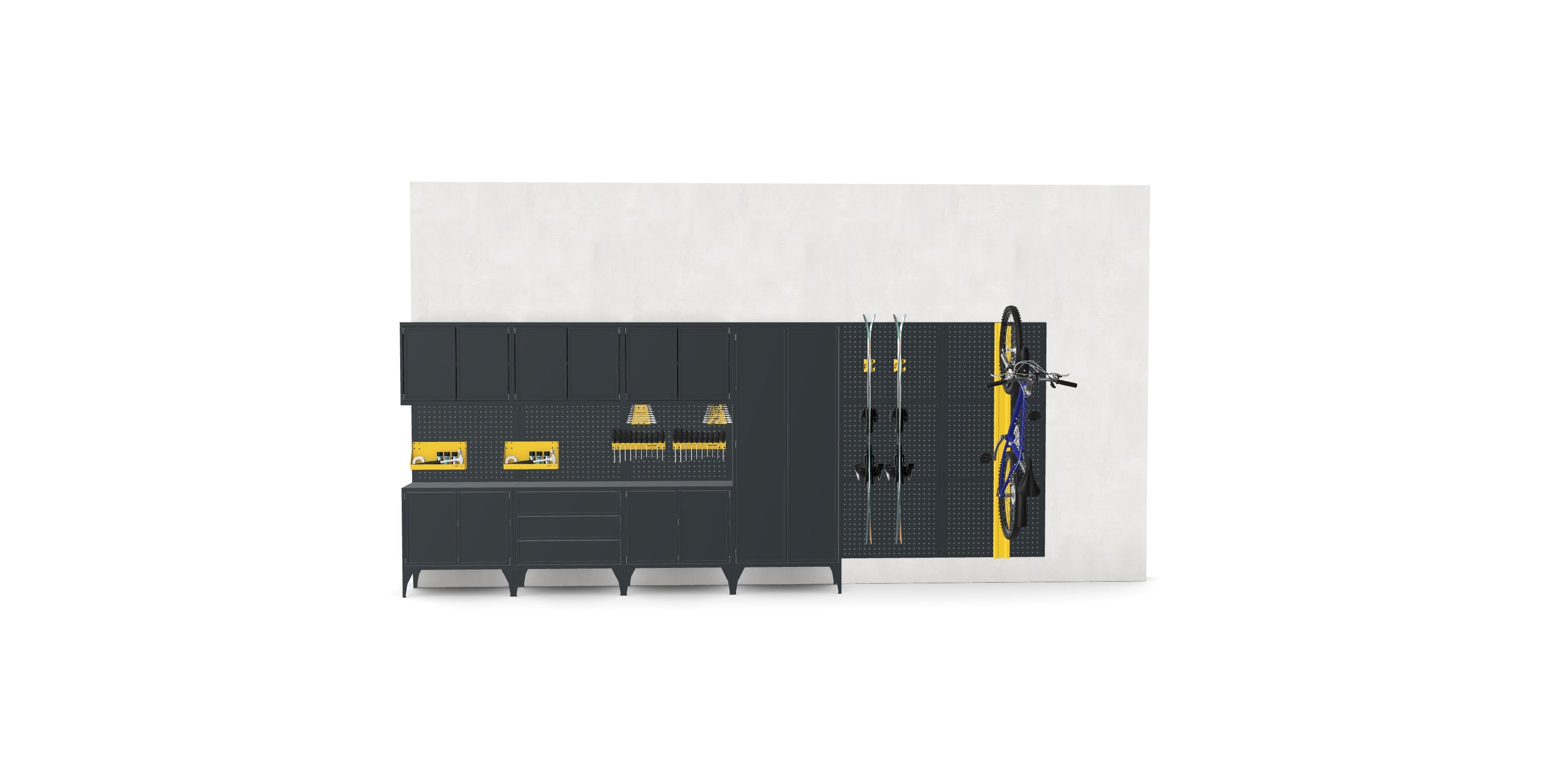GarageBOXY Set 02 - Garage storage furniture