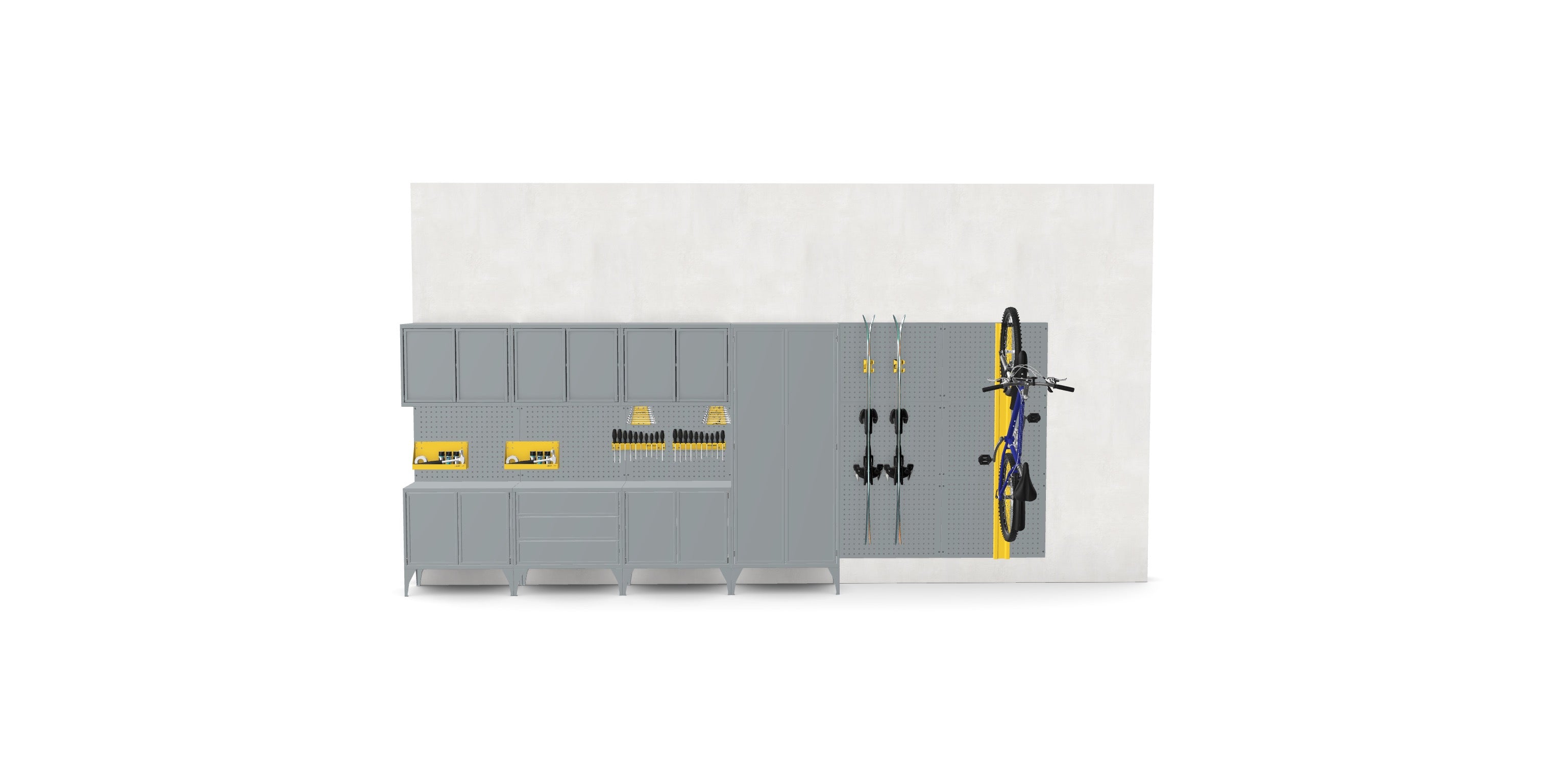 GarageBOXY Set 02 - Garage storage furniture