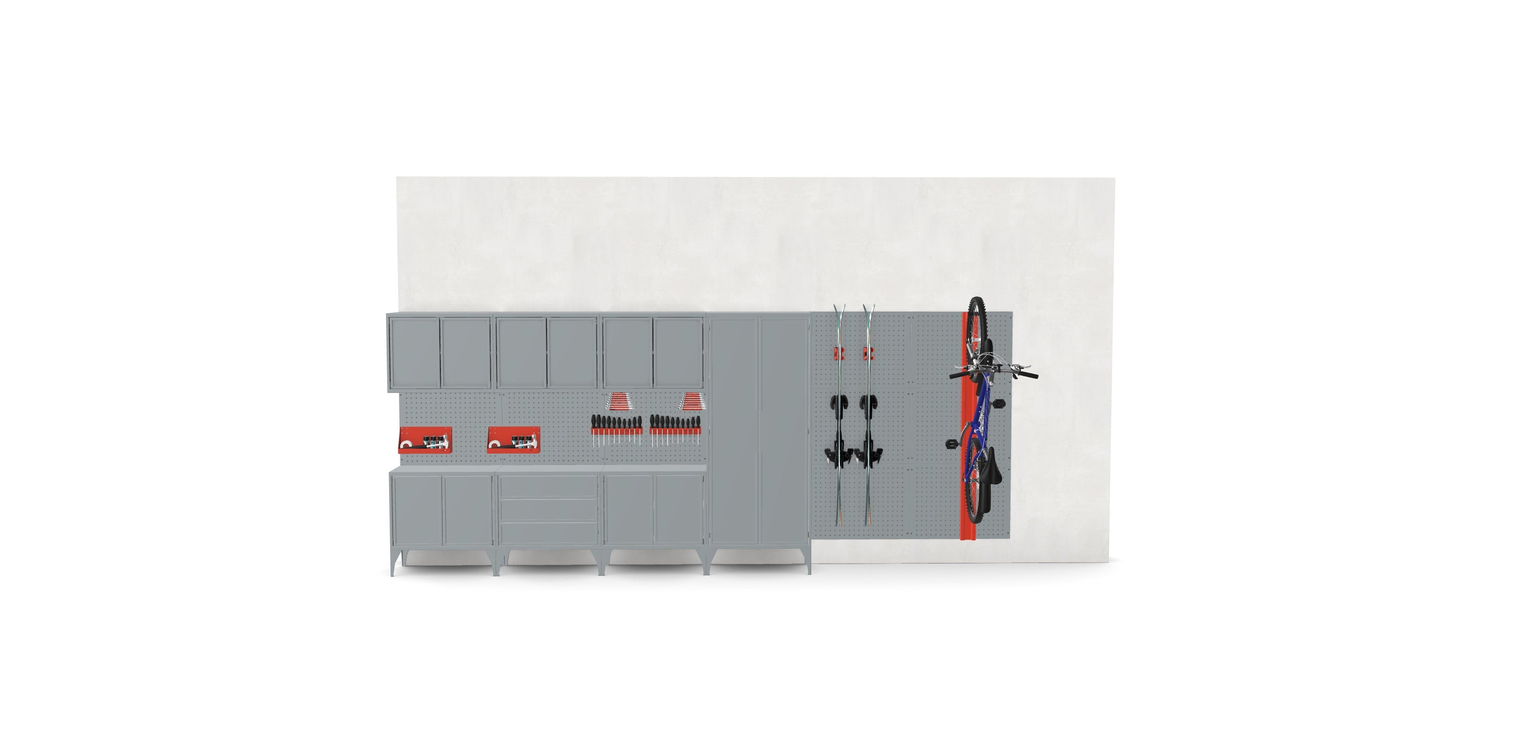 GarageBOXY Set 02 - Garage storage furniture
