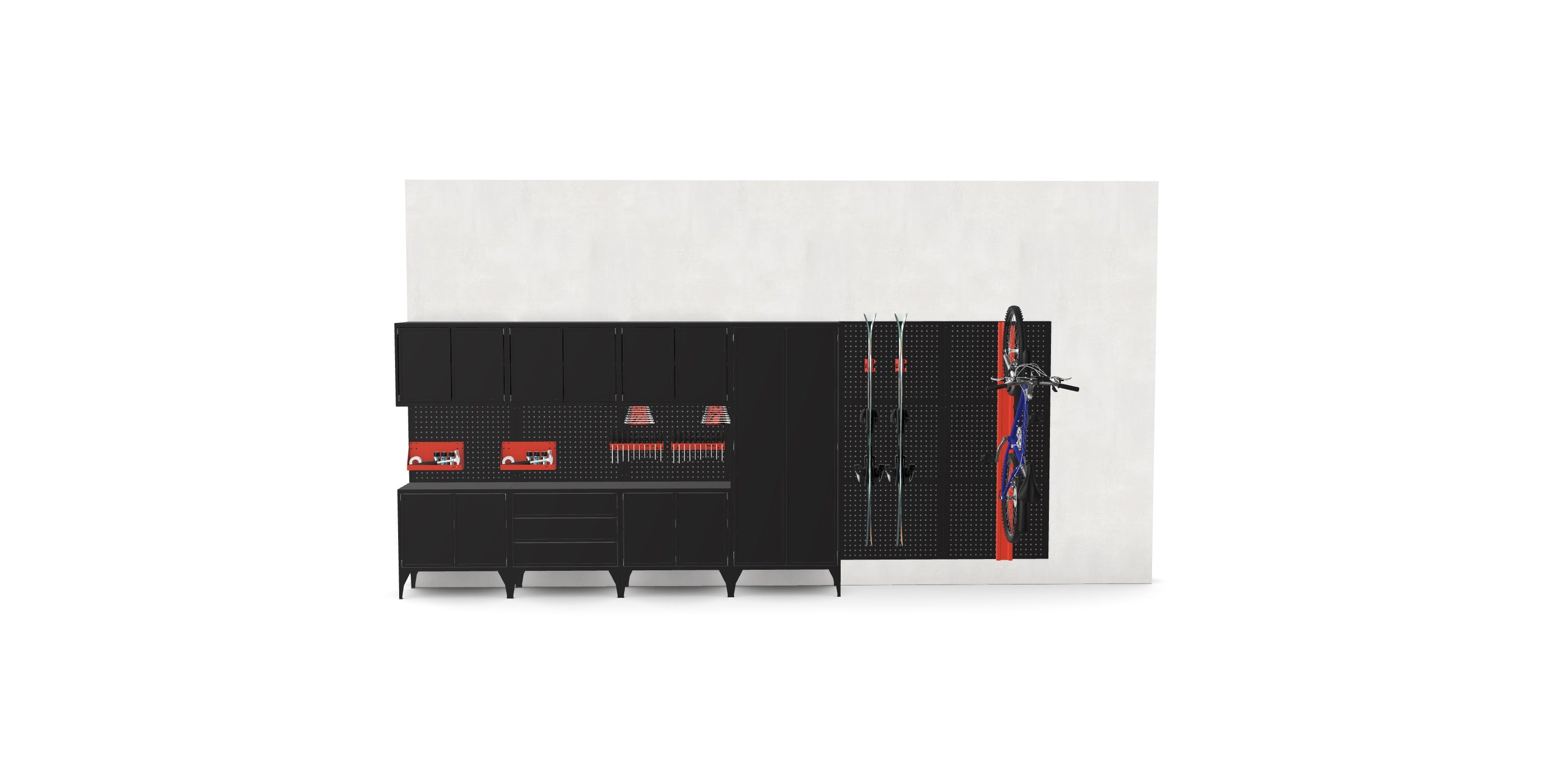 GarageBOXY Set 02 - Garage storage furniture