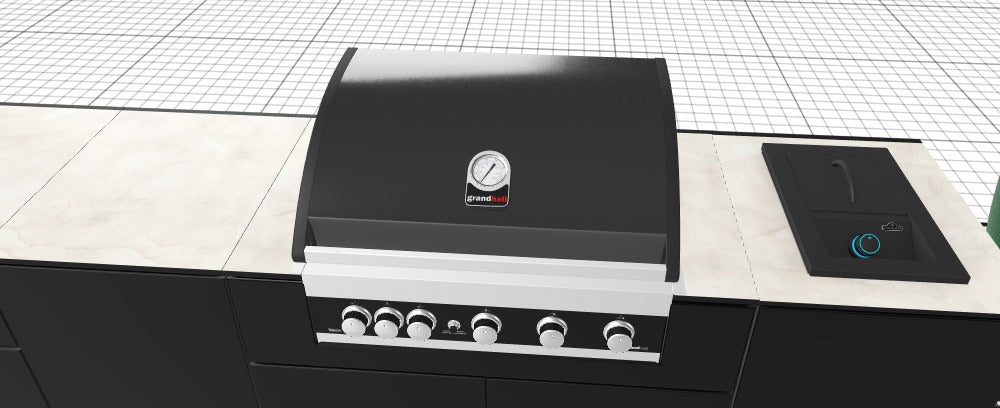 Kitchenboxy Modular - Custom Design Ref: M_36IG40C
