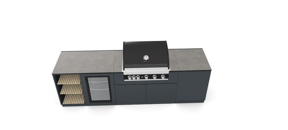 Kitchenboxy Modulair - Aangepast Ontwerp Ref: M_8A7GU61