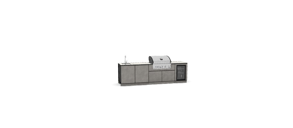 Kitchenboxy Modulaire - Aangepast ontwerp Ref: M_8LIMD9Y