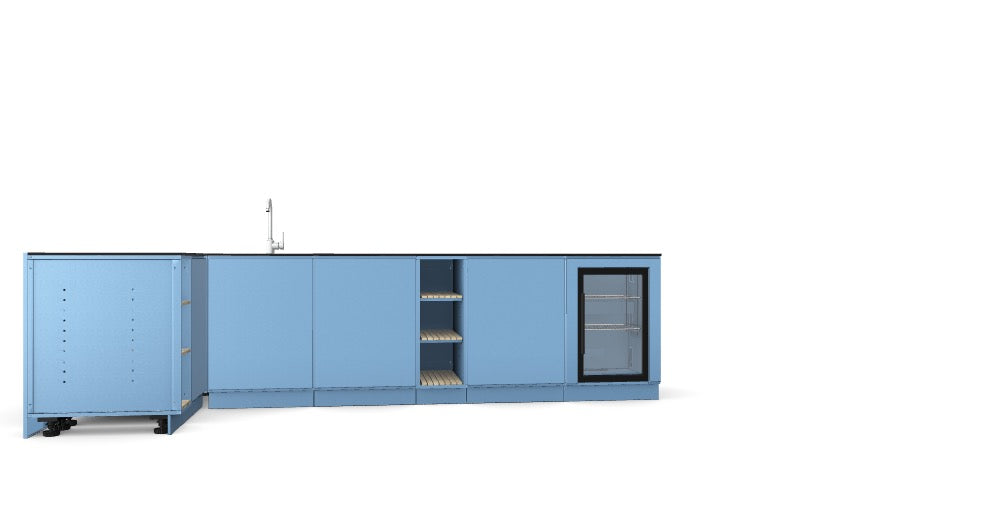 Kitchenboxy Modulaire - Aangepast Ontwerp Ref: M_8NZPEDL