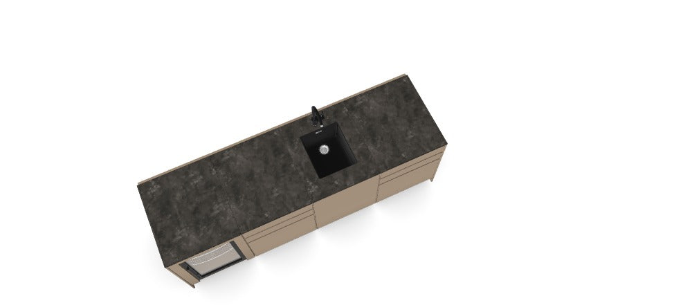 Kitchenboxy Modular - Custom Design Ref: M_AHR6LTY