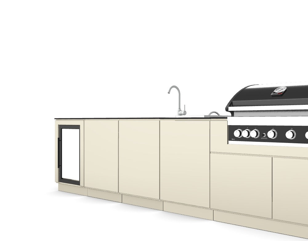 Kitchenboxy Modular - Custom Design Ref: M_CHIPJLN