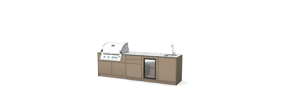 Kitchenboxy Modular - Custom Design Ref: M_DQZWD00