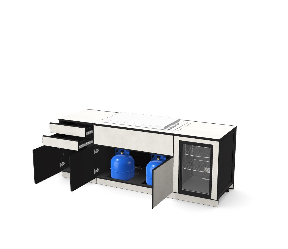 Kitchenboxy Modular - Custom Design Ref: M_EPTHASX