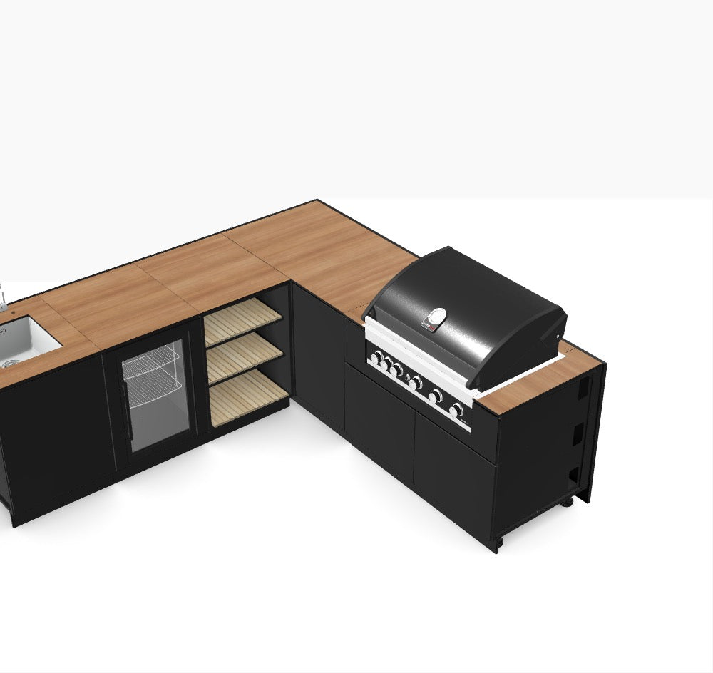 Kitchenboxy Modular - Skreddersydd design Ref: M_LNQ6FR