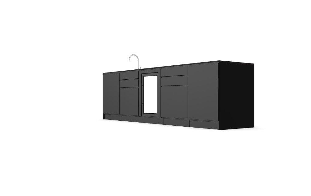 Kitchenboxy Modular - Custom Design Ref: M_NBRGOD
