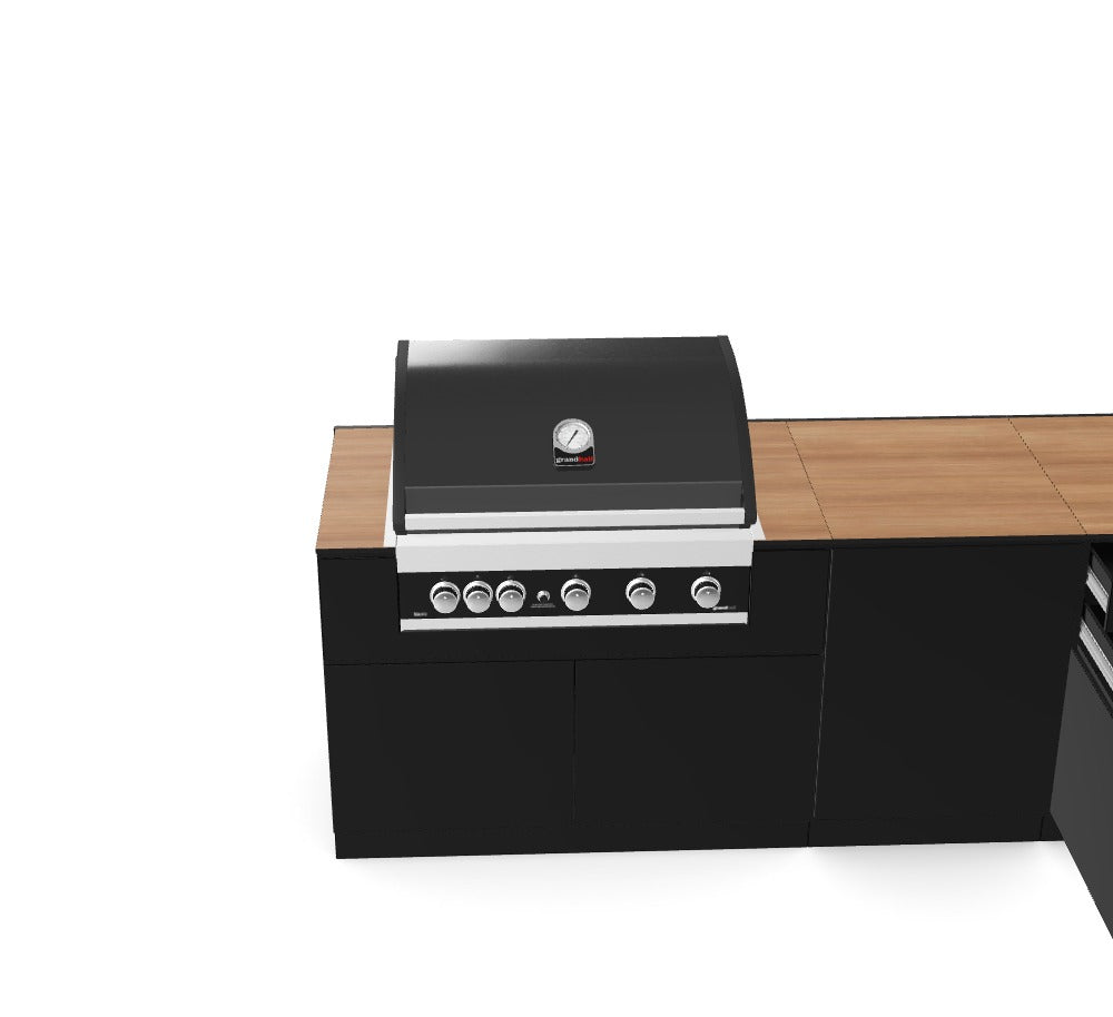 Kitchenboxy Modular - Custom Design Ref: M_PXEYPVC