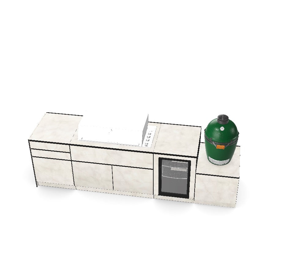 Kitchenboxy Modulær - Tilpasset Design Ref: M_RIAKIZ