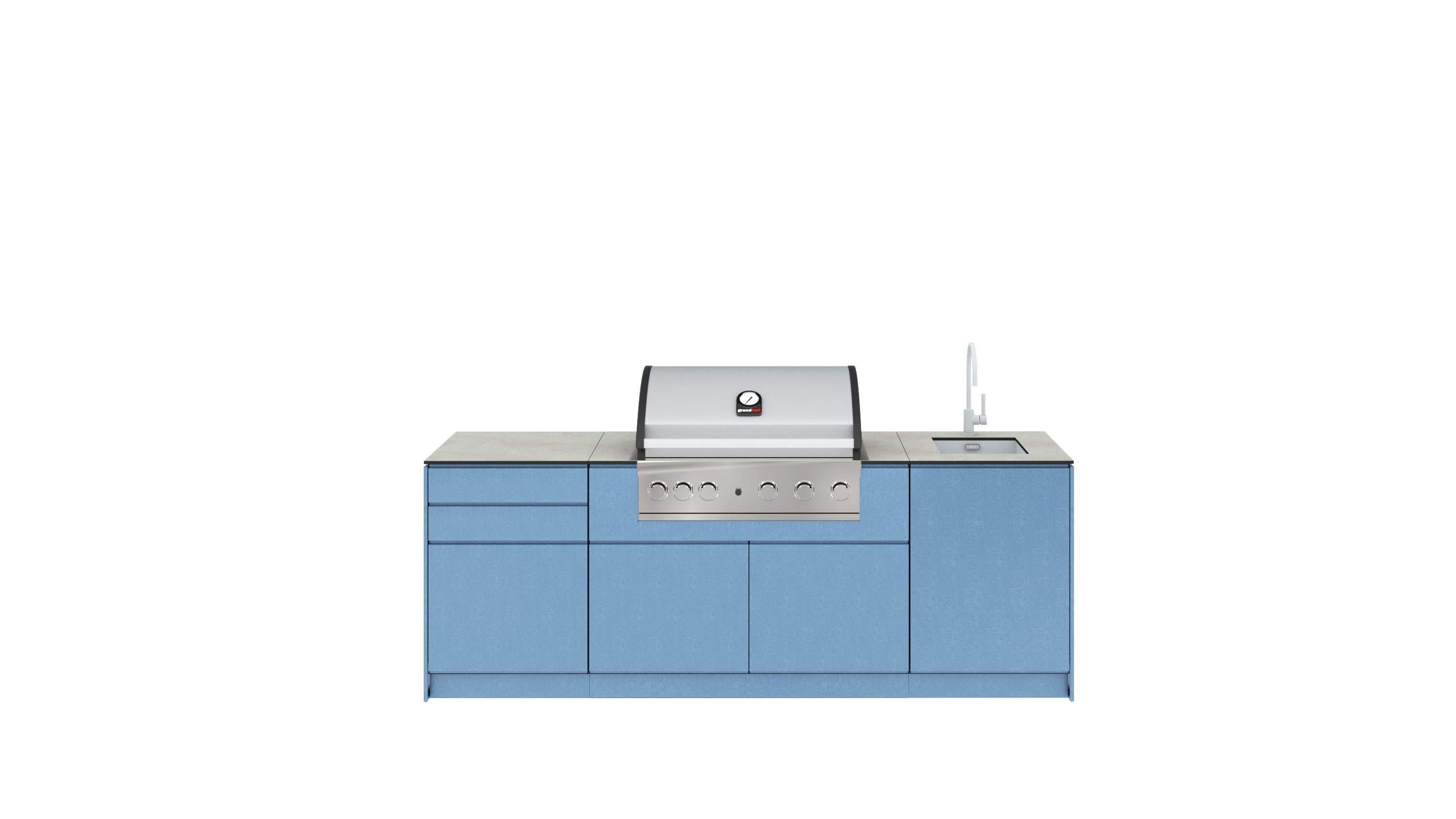 KitchenBOXY SET 1 Premium Azurro/1467