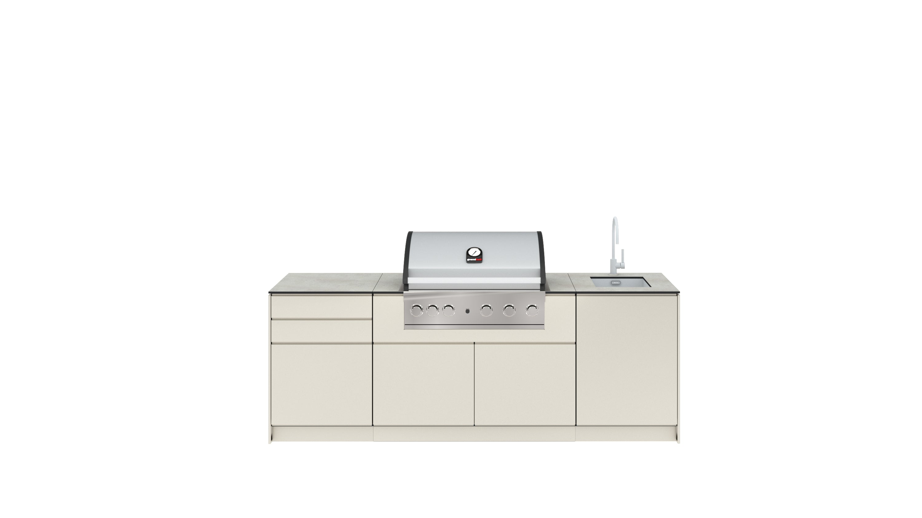KitchenBOXY SET 1 Standard: RAL 9001 / 1467
