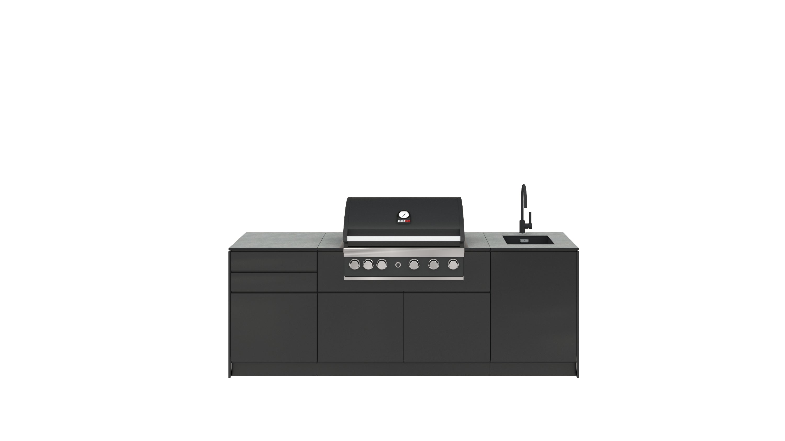 KitchenBOXY SET 1 Standard: RAL 9005 /700