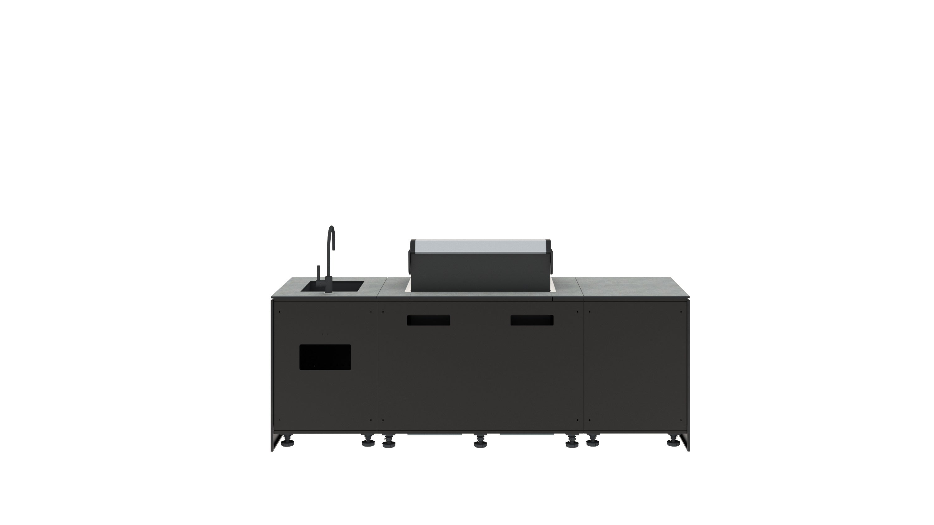 KitchenBOXY SET 1 Standard: RAL 9005 /700