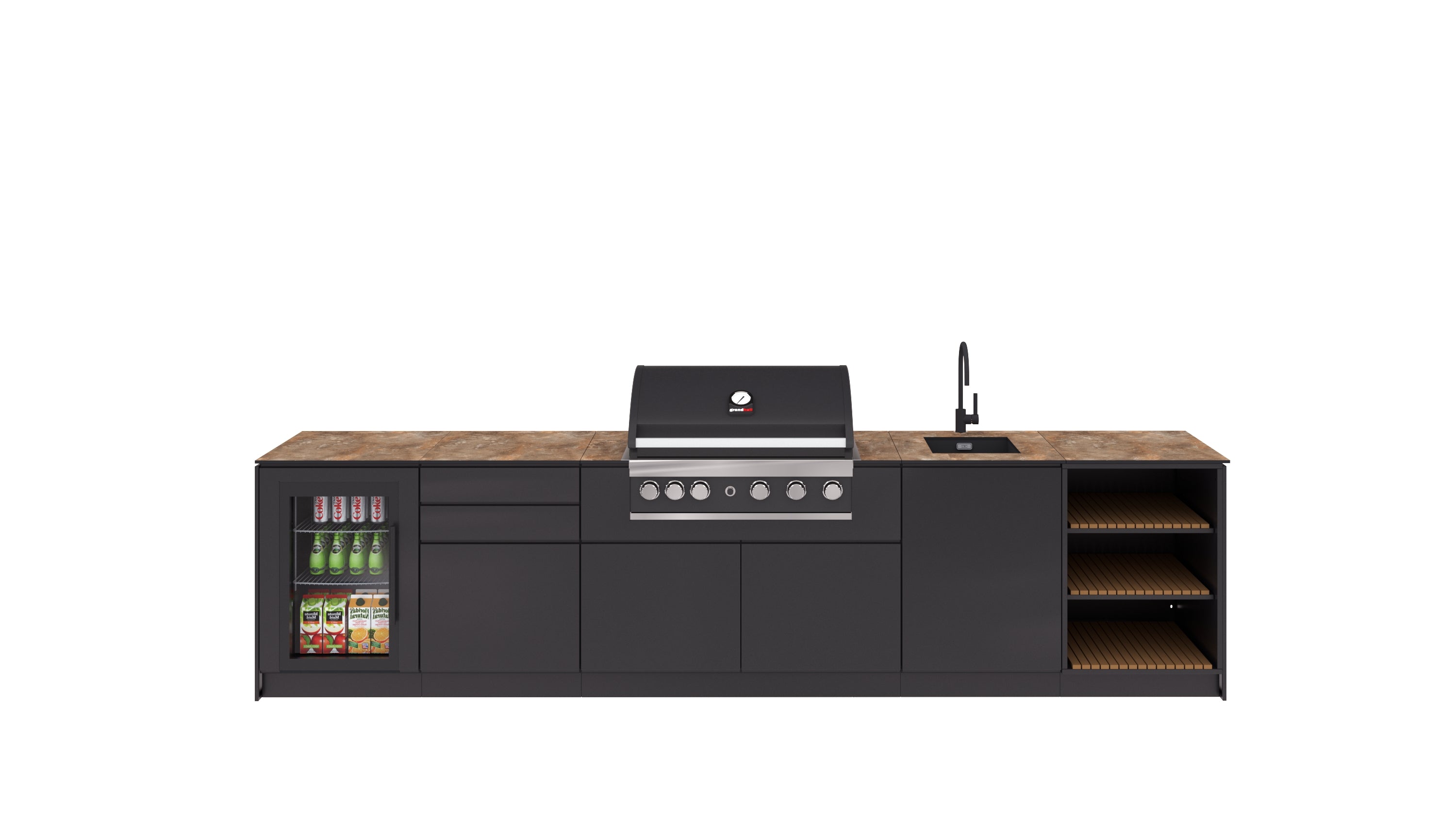 KitchenBOXY SET 2 Standard: RAL 9005/ 701