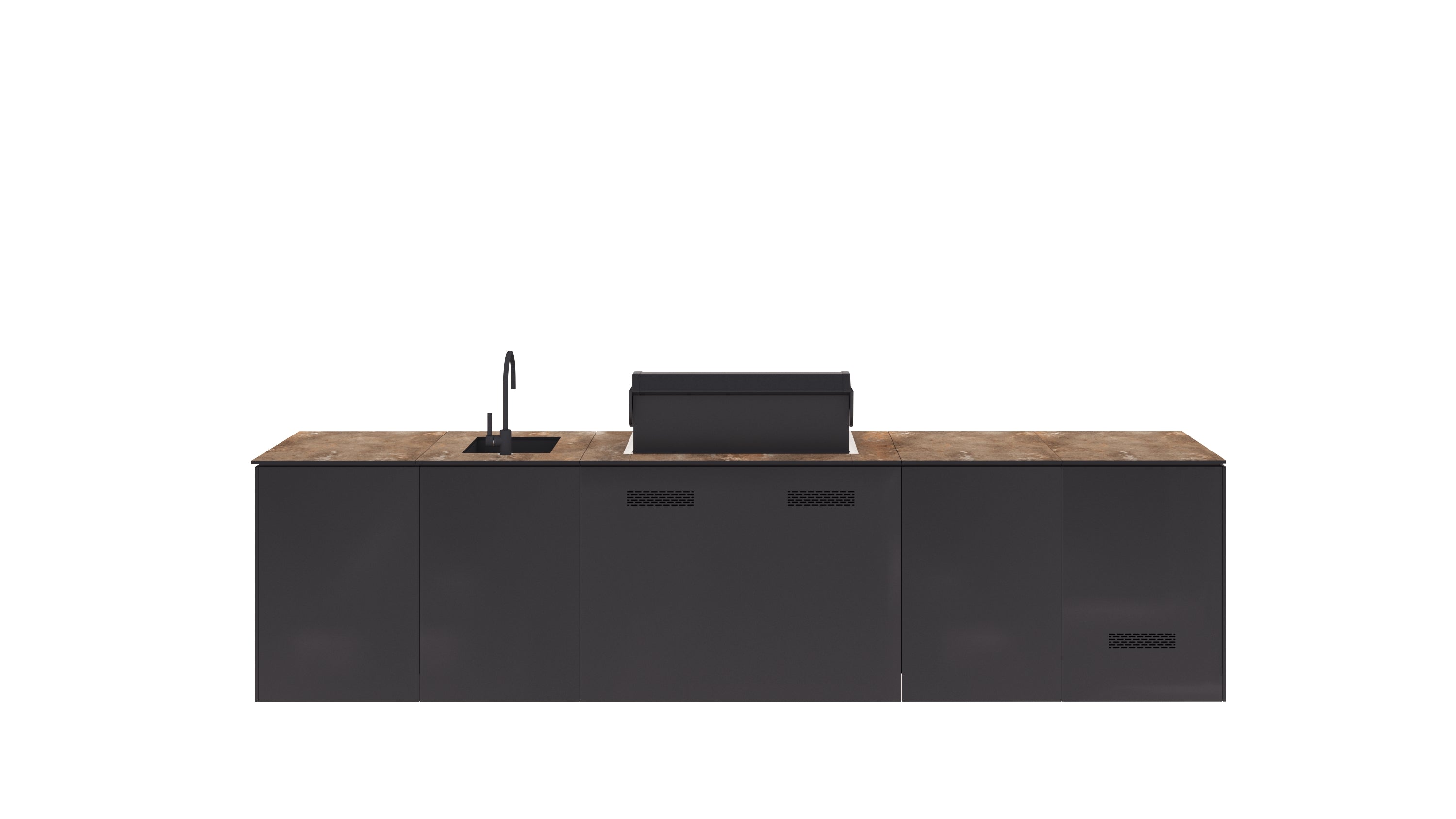 KitchenBOXY SET 2 Standard: RAL 9005/ 701