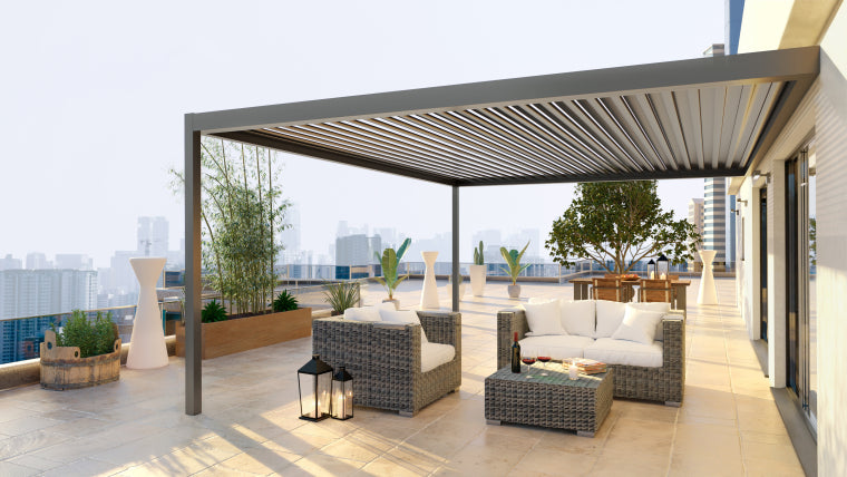 SB-120 Otvoreno Nebo Pergola - Zidni Montirani Tip 2
