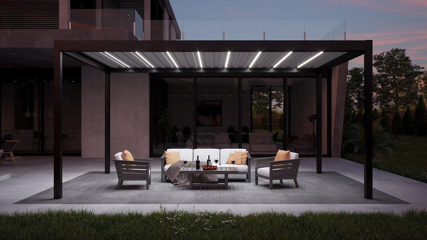 SB-120 Open Sky Pergola - Free Standing