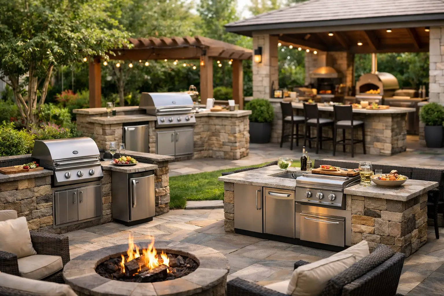 What Size Patio Kitchen Is Right for You?