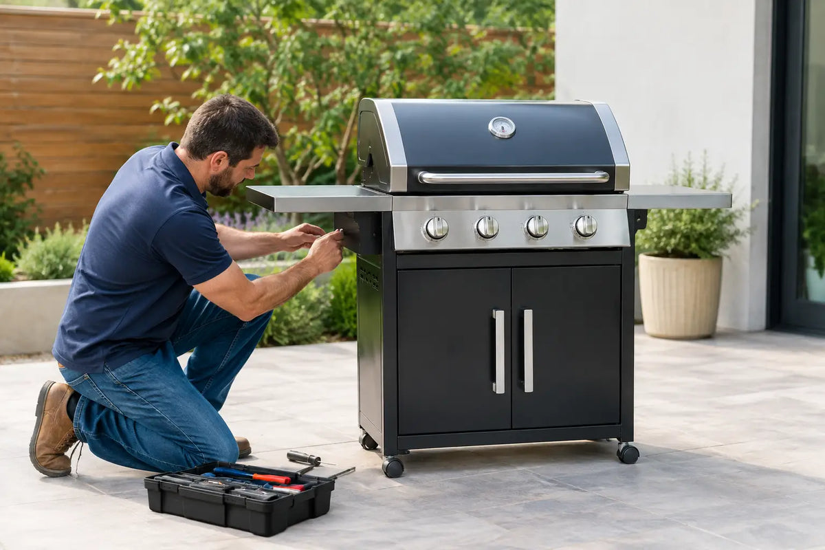 How to Install a Freestanding Grill Module