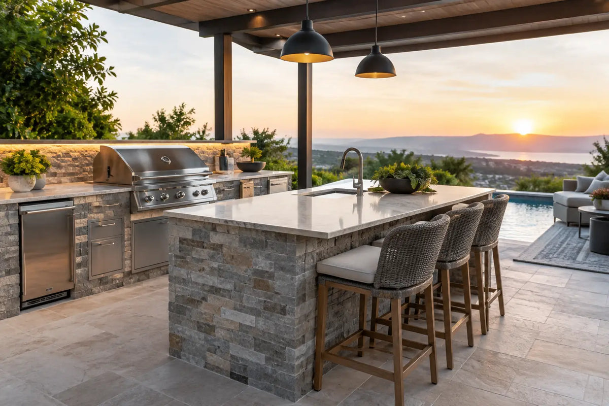 Top Luxury Backyard Kitchen Features That Matter