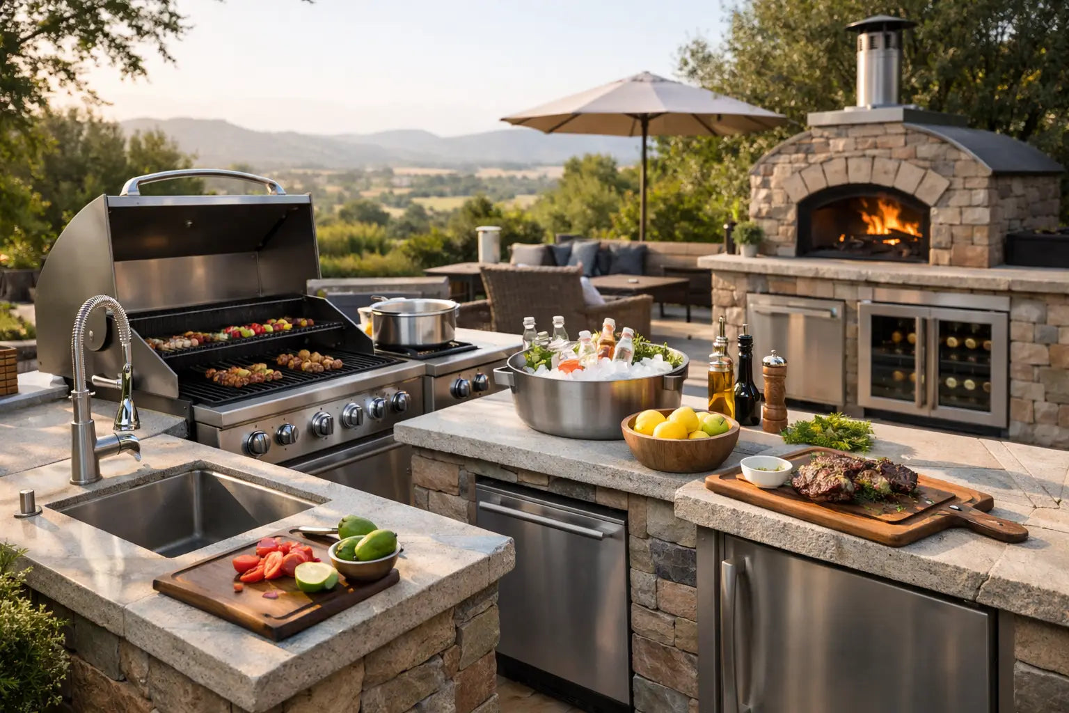 A Guide to Outdoor Kitchen Utilities That Last