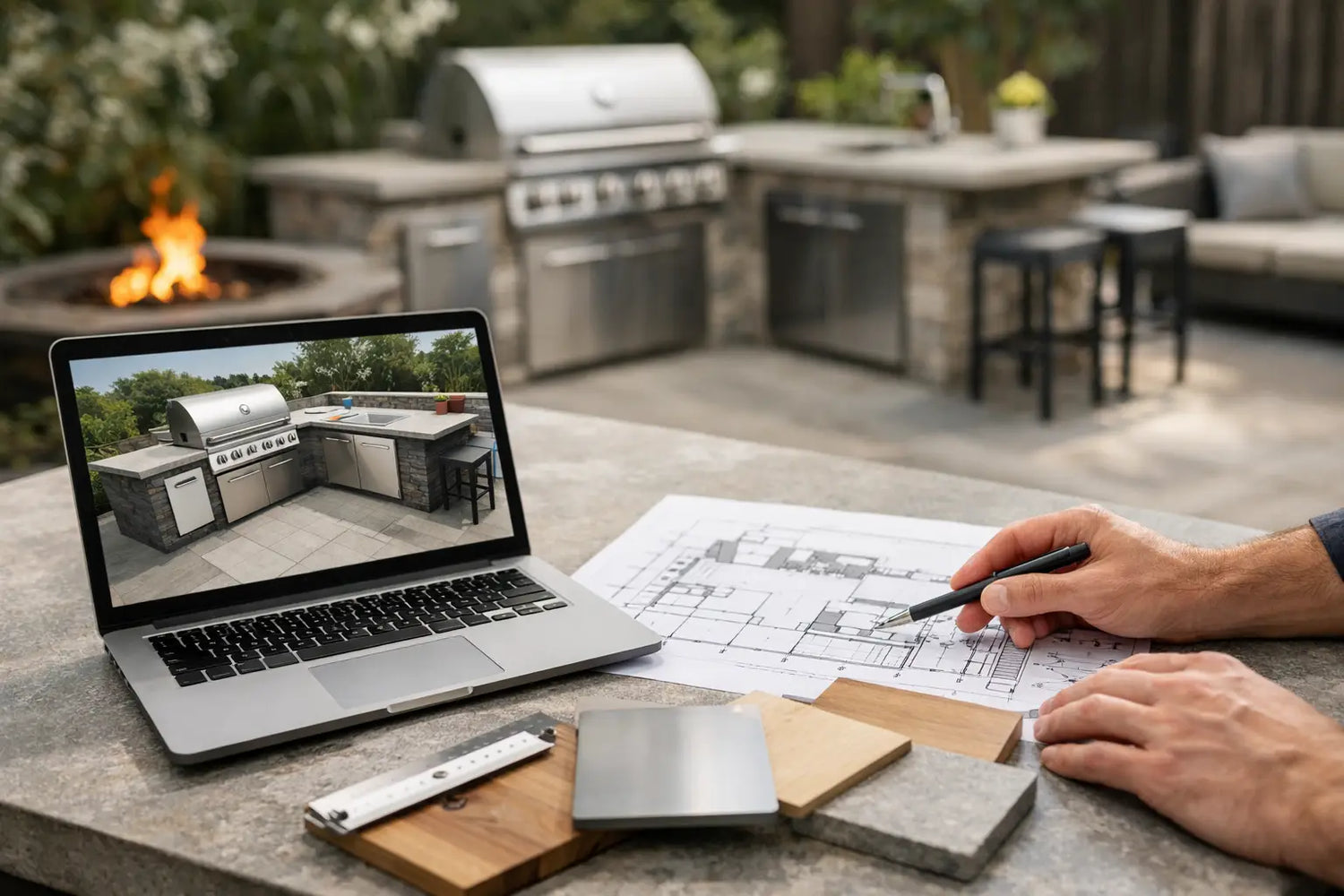 Outdoor Kitchen Design Configurator: Plan Better