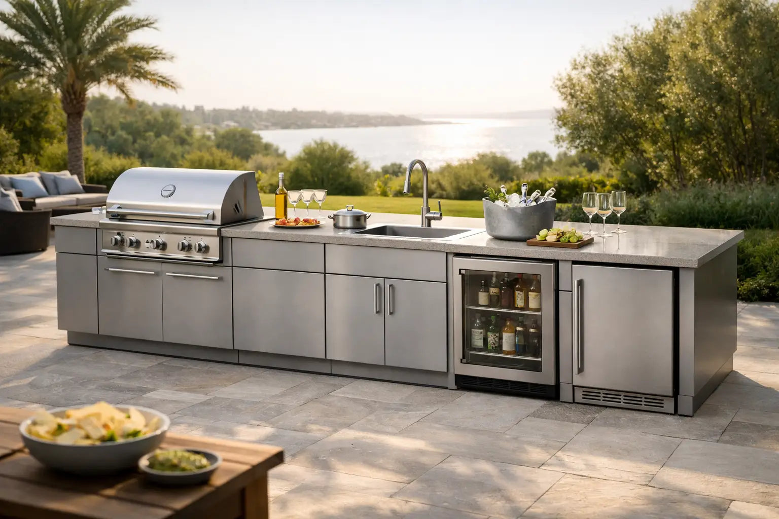 Quick Ship Outdoor Kitchen Systems, Refined