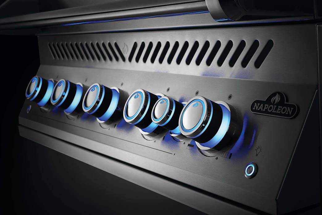 Premium Outdoor Kitchen with Built-In Gas Grill