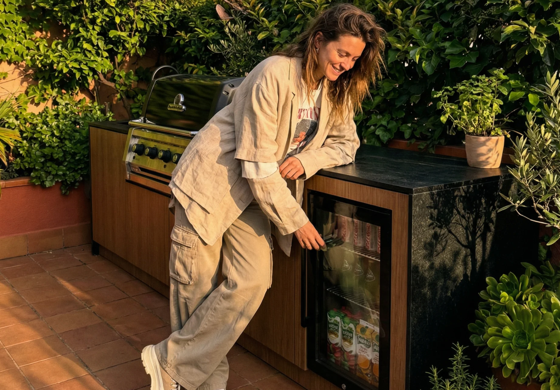 premium outdoor kitchen 