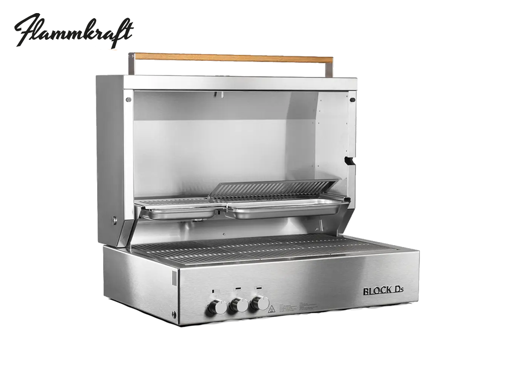 Flammkraft Block D Gen 5 indbygget gasgrill